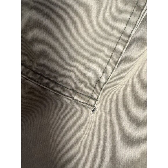 Old Navy Cargo Pants Y2K  Mens Olive VTG Wide Relaxed Skater 36”x28”  Distressed - Picture 7 of 9